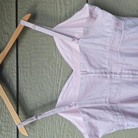 Torrid Pink Dot Retro Rockabilly 50s Dress 18 - Picture 9 of 11